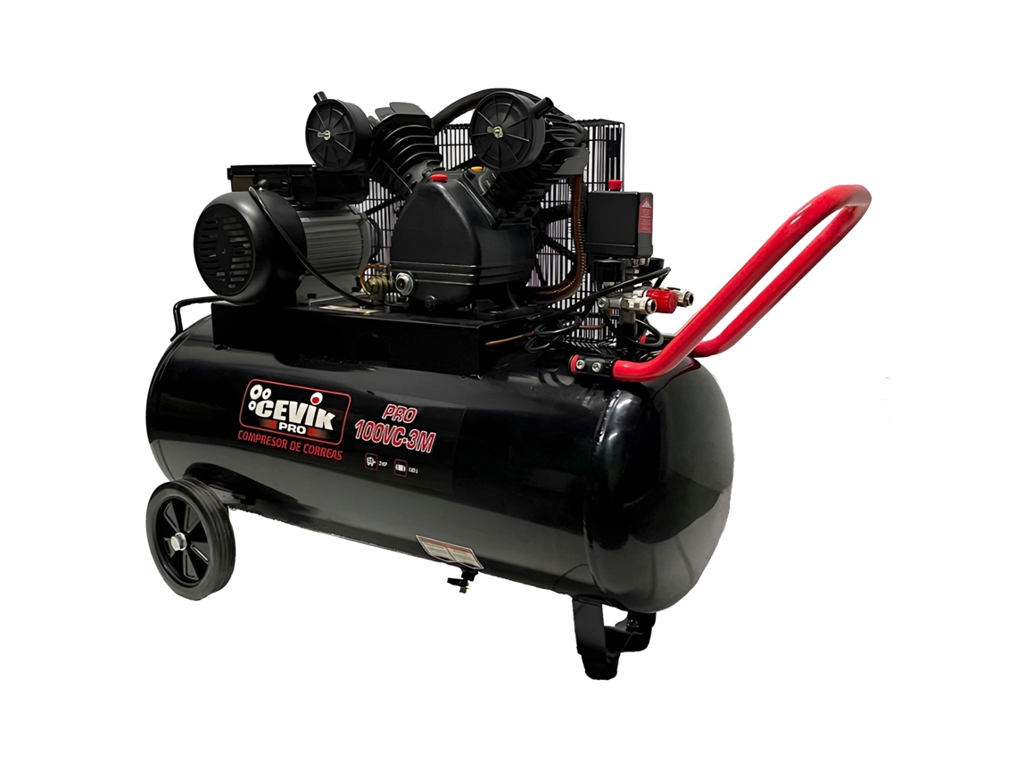 Compressor Correias 100L 3Hp Ref.Ca-Pro100Vc-3M CEVIK