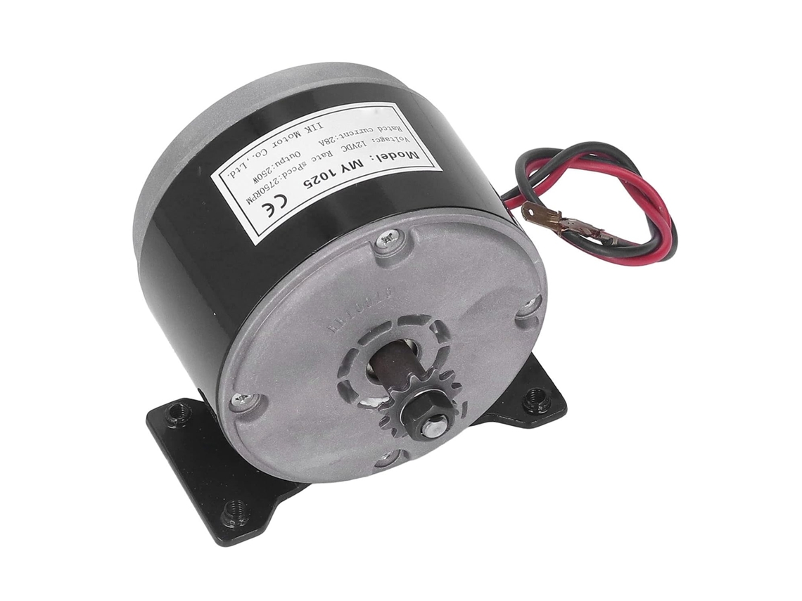 Motor Cc Escovado De Alta Velocidade Dioche 2750rpm My1025 12v 250w, Motor Elétrico De Alumínio Cc Para Scooter Elétrica