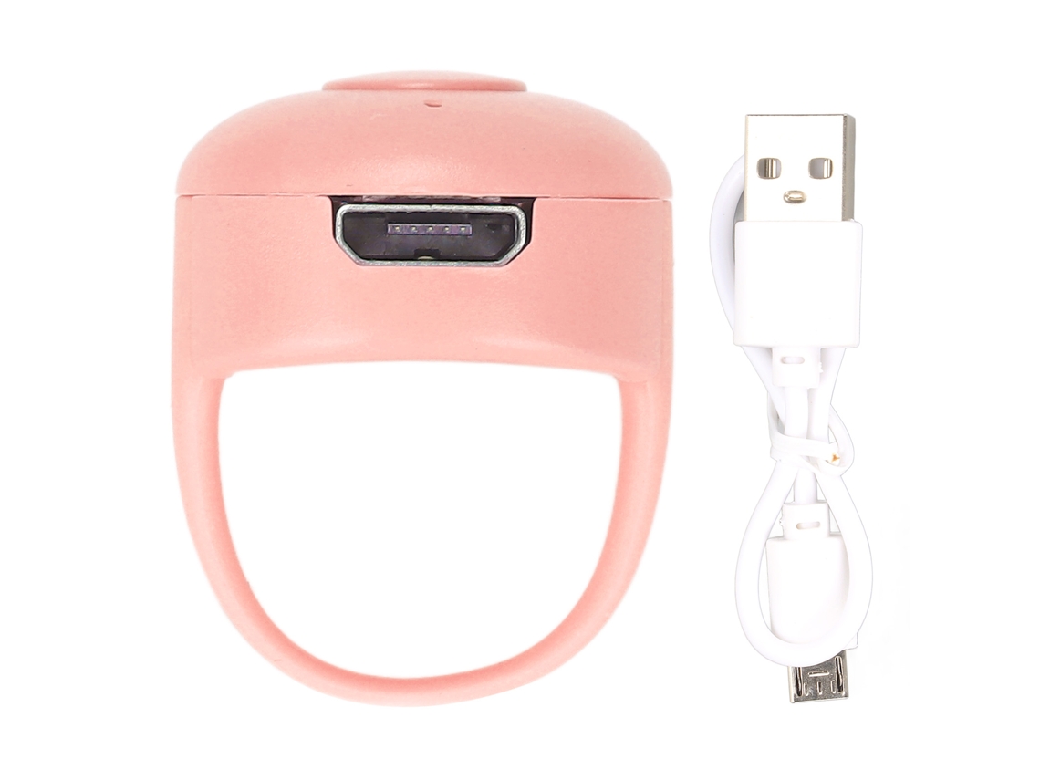 Aetheria anel Inteligente Controlador Bluetooth Prático para Vídeos e Smartphones Rosa