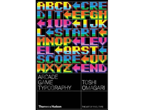 Livro Arcade Game Typography de Toshi Magari