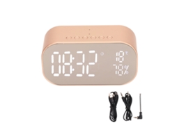 Relógio Alarme Espelho Bluetooth Radio LAXISCREED