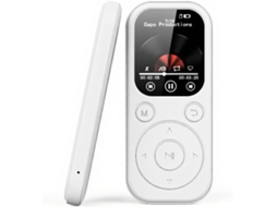Reprodutor de MP3/MP4 Bluetooth, tela de 1 polegada, alto-falante, gravador de FM, com HiFi de 5,4 polegadas, áudio 2.1 e programa de rádio.