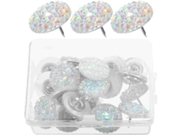 Tachinhas De Resina Com Strass, Decorativas Cortiça, Multifuncionais,
