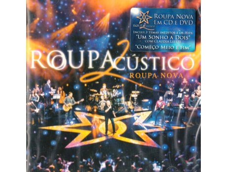 Quadrant tongue lineup CD Roupa Nova - Roupacústico 2 | Worten.pt