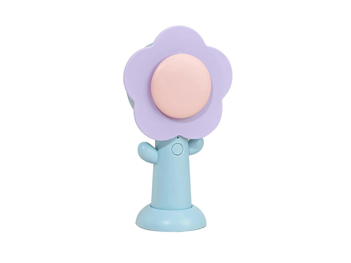 Atualização 2023 - Mini Ventilador Portátil, Portátil Leve, De Mesa Pequeno Design Bonito Com Base, Usb Recarregável