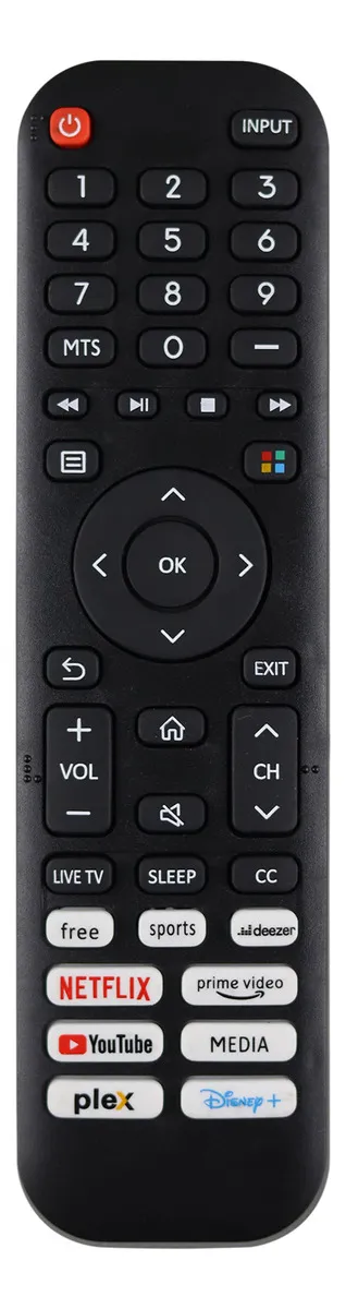 Controle Remoto De Tela Evl Smartv 4kvayotoy