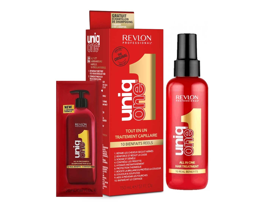 REVLON Uniq One Spray de Tratamento Oferta Amostra Champo