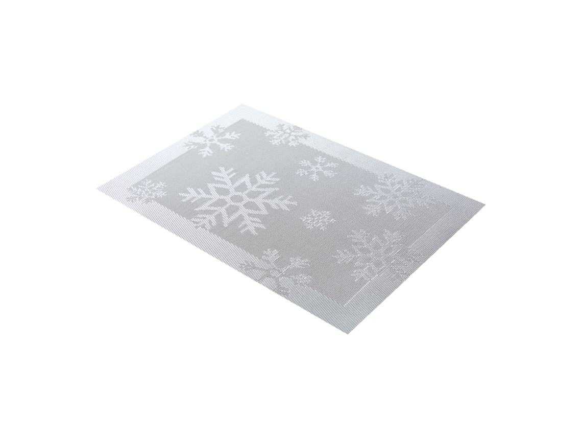 Laxiscreed Tapete Térmico Decorativo Com Rena E Flocos De Neve Para O Natal