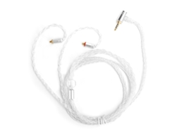 Aetheria cabo de Áudio Ofc Platado com Prata 25 Núcleos Balanced 2.5mm para Shure Se215 Se535 Se846 Ue900
