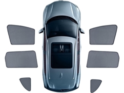 Tapete Automotivo para Janelas Dianteiras e Traseiras do Nissan Qashqai J11 2015 2022 Proteção Fácil de