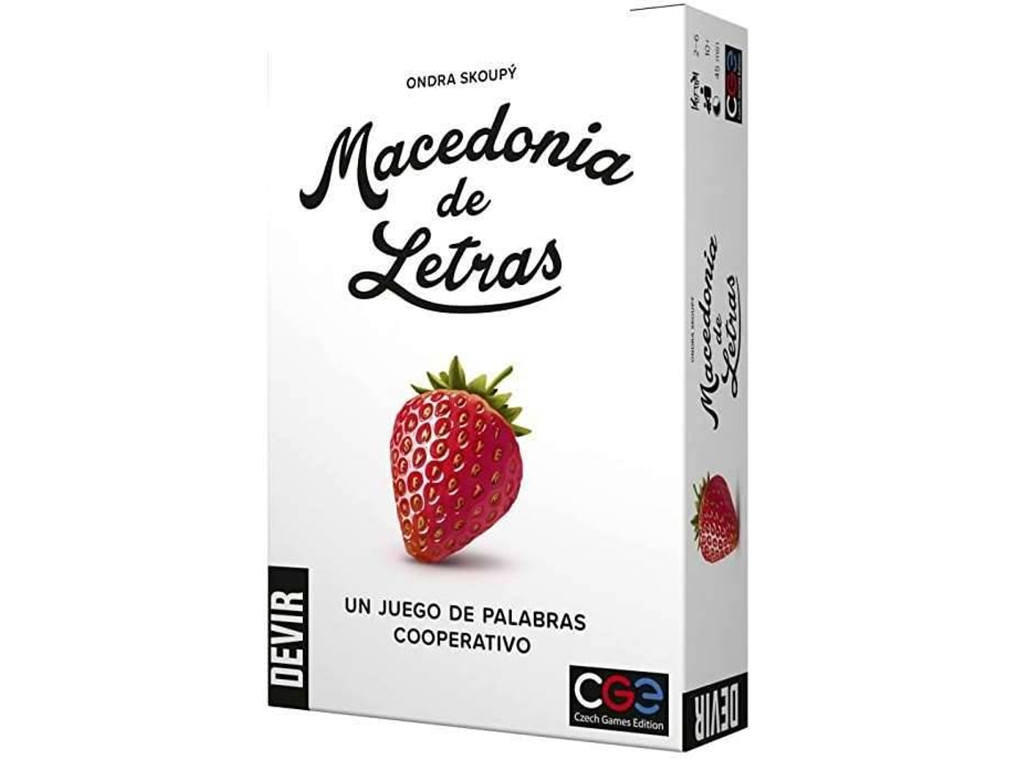 Jogo Educativo DEVIR Macedonia de Letras (Idade Minima: 10 anos)