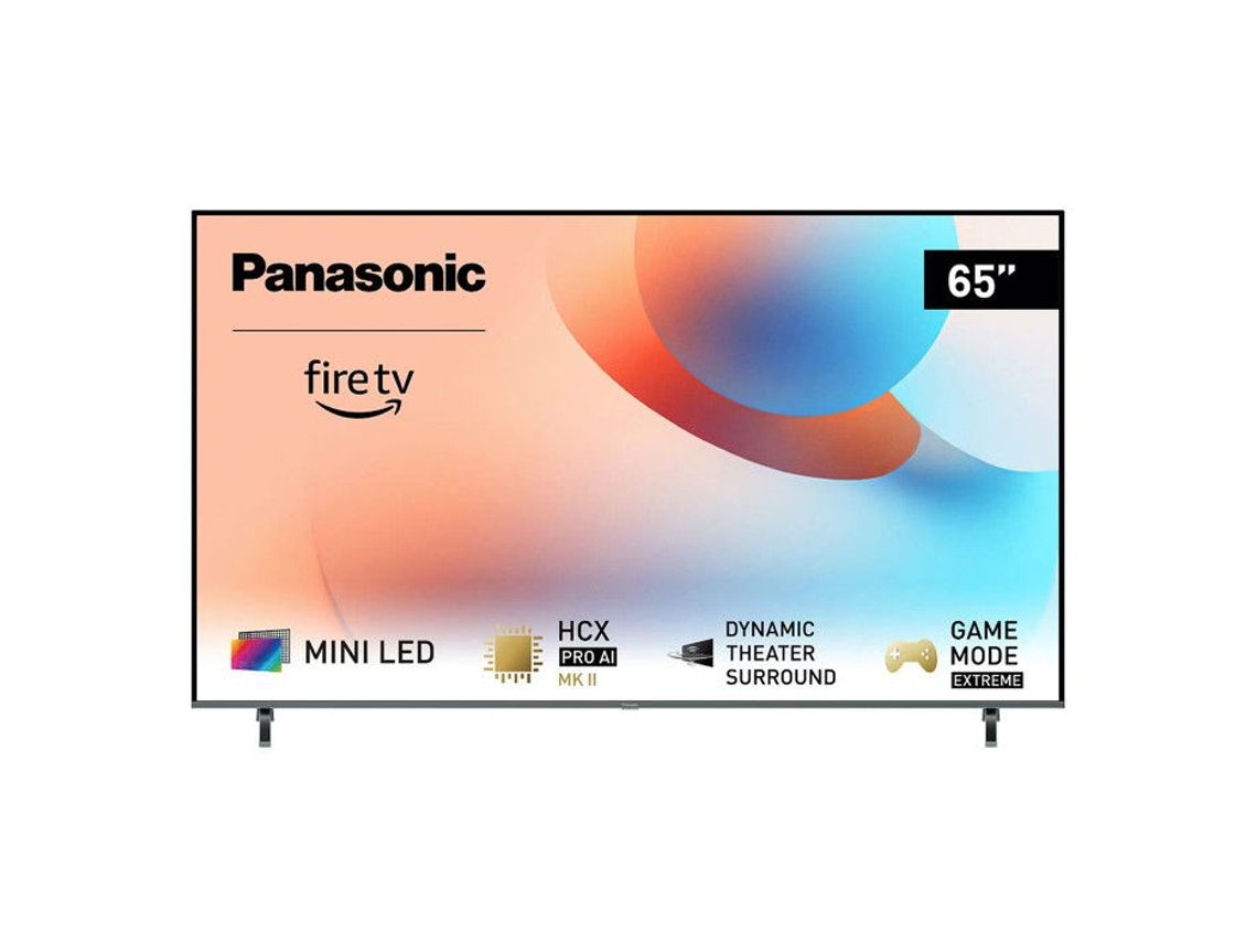 Mini Tv Led 4k 65 16/9 144 Hz Dolby Vision Iq/hdr10 Adaptável Fire Tv Hdmi 2.1 Wi Fi/bluetooth Hfr, V Panasonic (165 Cm)