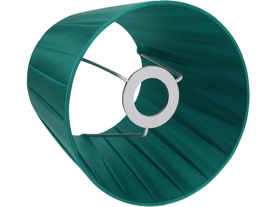 Feito À Mão em Tecido Verde Escuro, Soquete E14, Diâmetro Padrão, Acessório de Iluminação para Luminária de Mesa. SFUSHOS