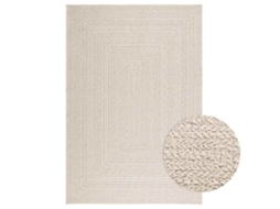 Rug, Rugs Vidaxl Creme Polipropileno (140 X 200 Cm)