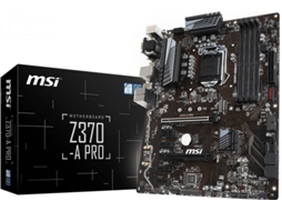 Motherboard MSI Z370-A PRO (Socket LGA1151 - Intel Z370 - ATX)
