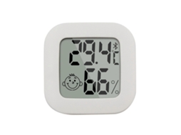 Higrômetro E Termômetro Para Ambientes Internos Com Sensor De Temperatura E Display Lcd, Ideal Para Casa E Escritório.