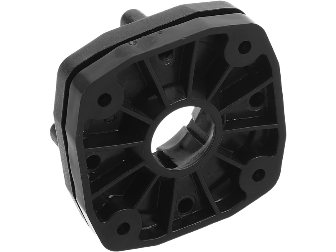 Suporte de montagem em metal preto para câmera veicular com cabeça esférica giratória de 360°