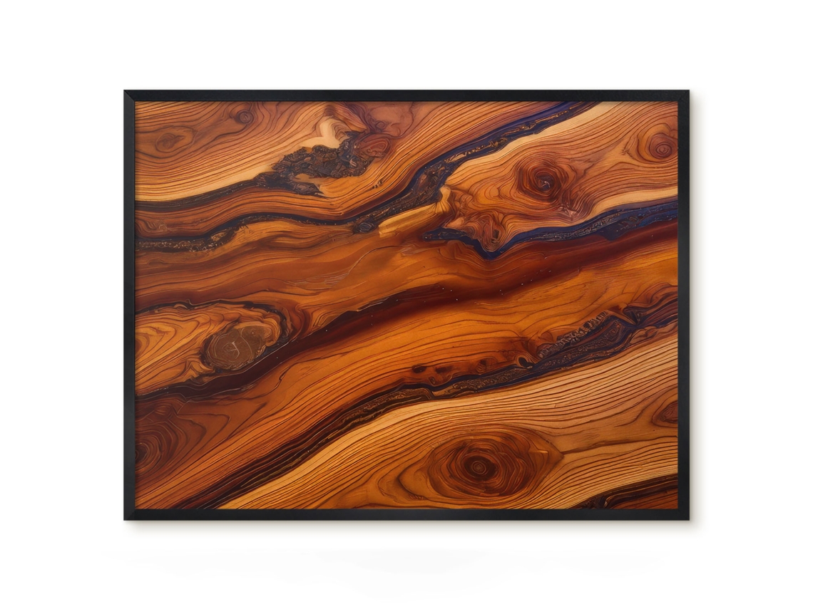Magnetic Wall Board Wooden Boards For The Office Espelharte (80x60 Cm)