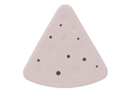 Caixa De Armazenamento Portátil Respirável Para Powder Puff Triangular