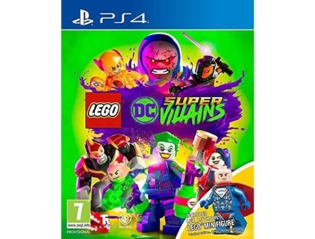 Lego Dc Super Villains Edição Limitada De Minifigura Warner Bros Intera Warner Bros Interactive