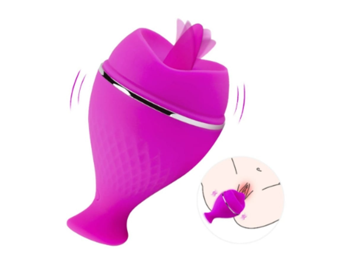 Vibrador Do Clitóris Para Mulheres 10 Modos De Vibração Recarregáveis Roxo Yunzii