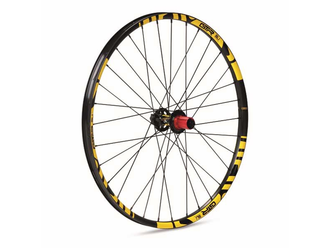 Roda Traseira Mtb Sl23 29´´ Cl Disc Tubeless Dourado 12 X 142 Mm / Shimano Micro Splinegtr