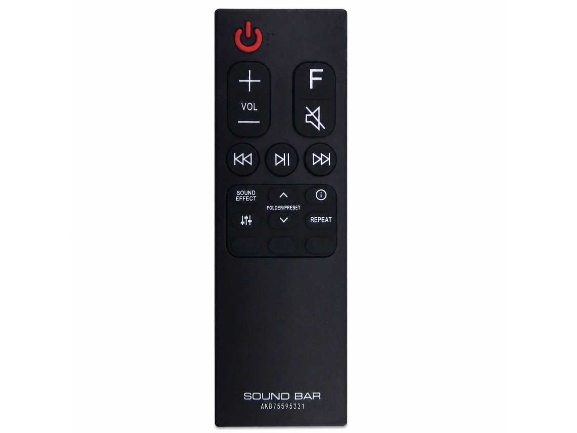 Comando À Distância Para Barra De Som Lg Compatível, Akb75595331