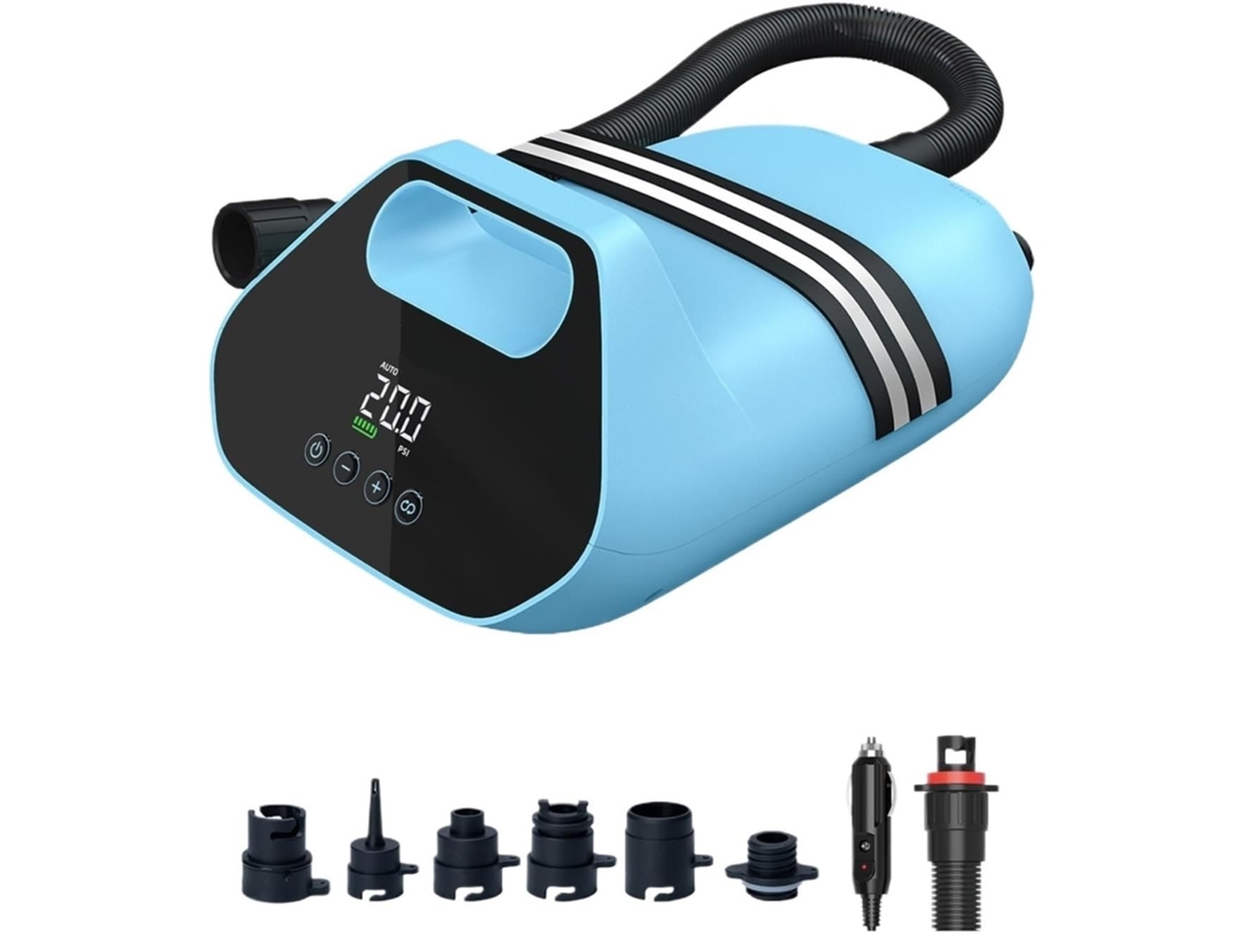 Pompe Électrique Remo Recarregável, Bateau, Matelas, Tente Gonflage Rapide Précis Et Tout Moment SFUSHOS