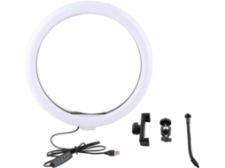 Ring Light Led de 13 Polegadas com Suporte para Celular, Brilho Ajustável para Transmissões Ao Vivo. SFUSHOS