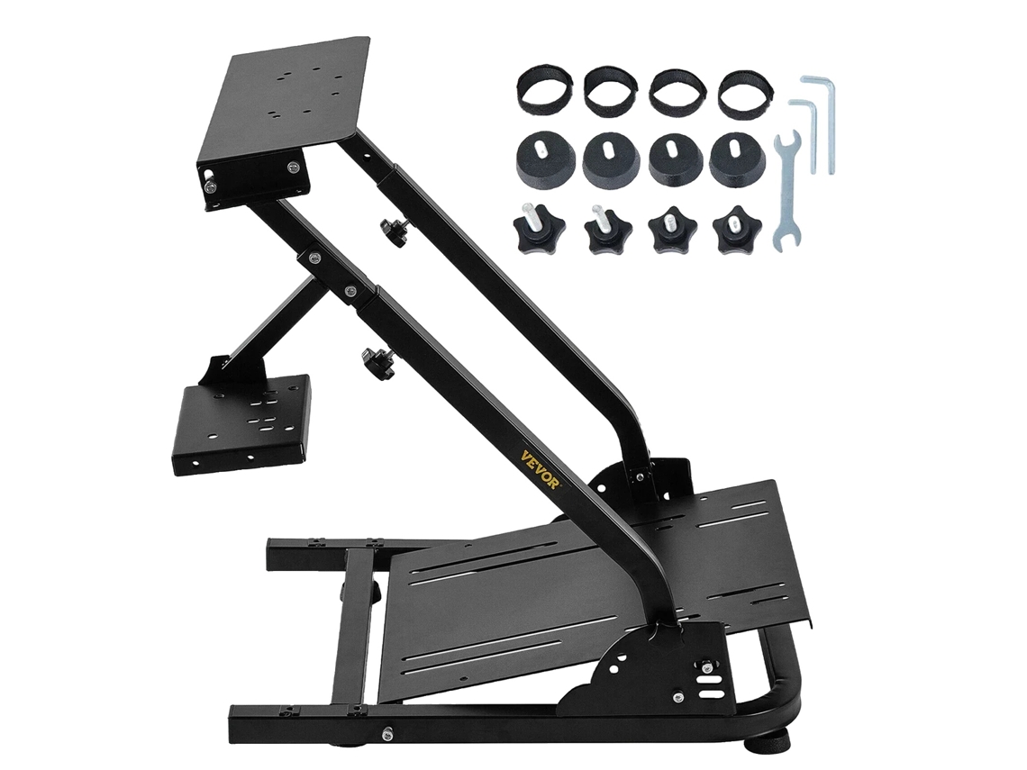 Suporte Para Volante De Jogos, Altura Ajustável, Aço Carbono Durável, Design Compacto Oem