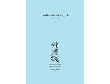 Livro Leeds Studies in English 2014 de Hall e Alaric (Inglês)