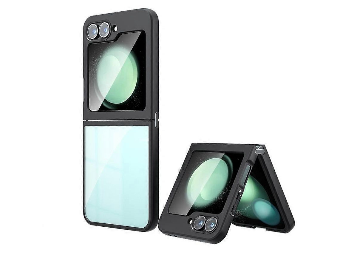 Capa De Celular Armor Pc Hybrid Tpu Para Samsung Galaxy Z Flip6 / Flip7 Fe