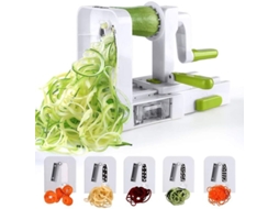 Spiralizer De Verduras Plegable 4 Cuchillas Para Hacer Fideos Zucchini Espaguetis Veggie