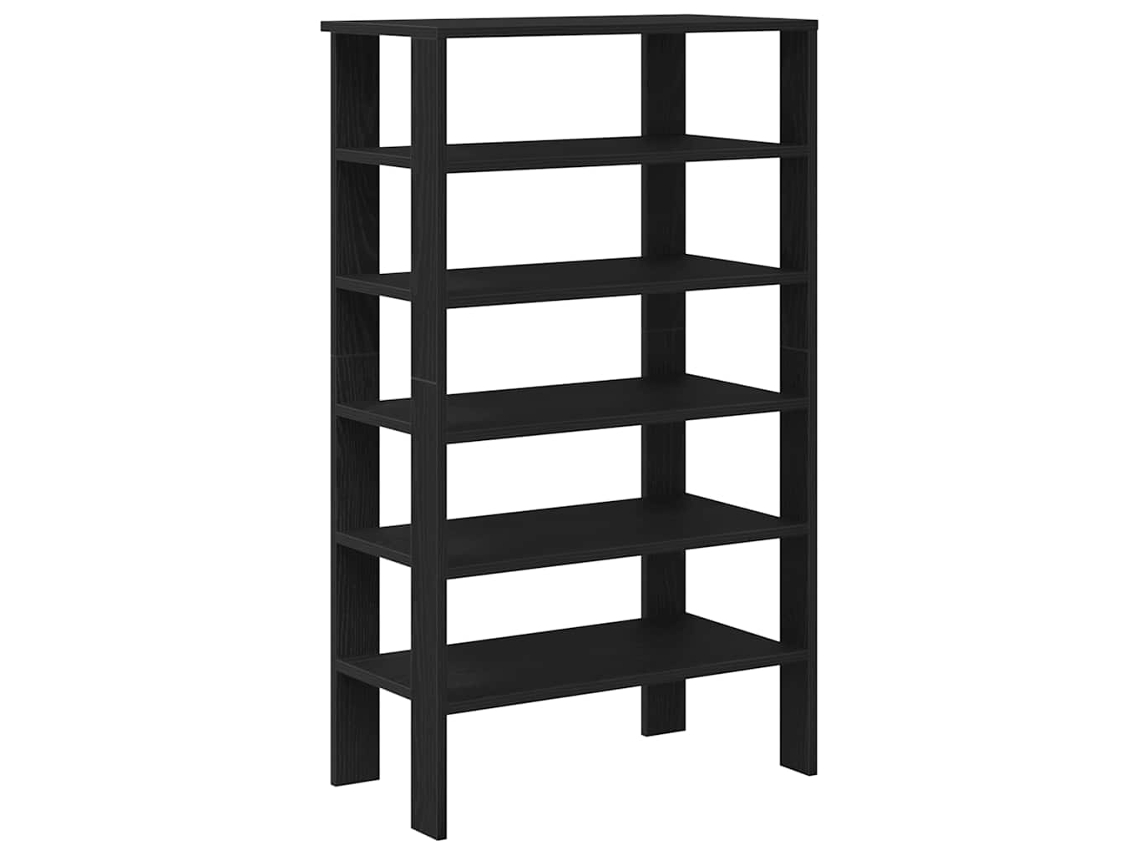 Shoe Rack, Shoe Racks Vidaxl Preto Madeira Processada (n/a)