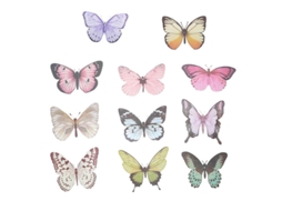 32Pcs Buquê de Borboletas Decorativas ALLINLESS