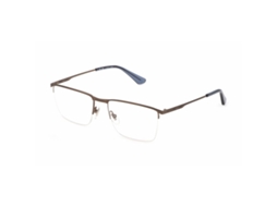 Armação de óculos masculina Police Vplg75-550f68 (marrom - metal - 145 mm - Ø 55 mm)