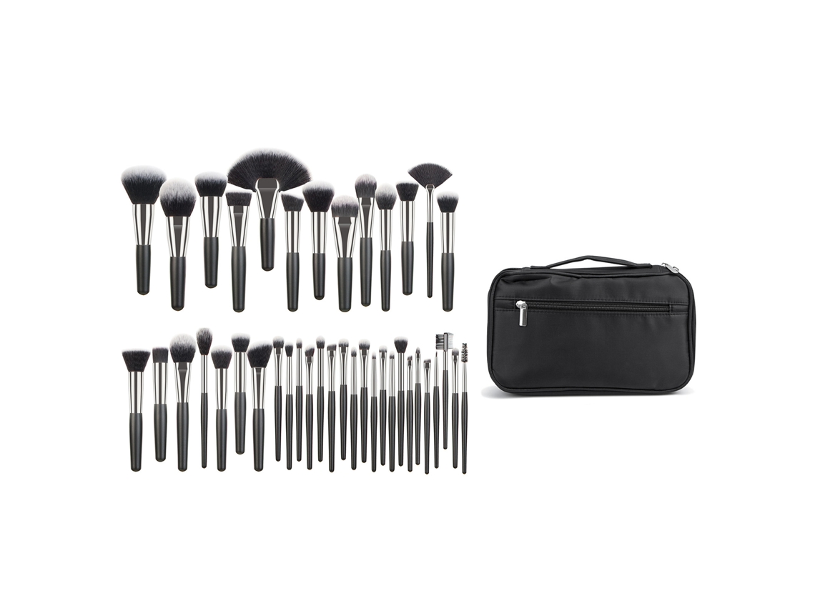 Pincéis De Maquiagem Para Sombras E Base Completos