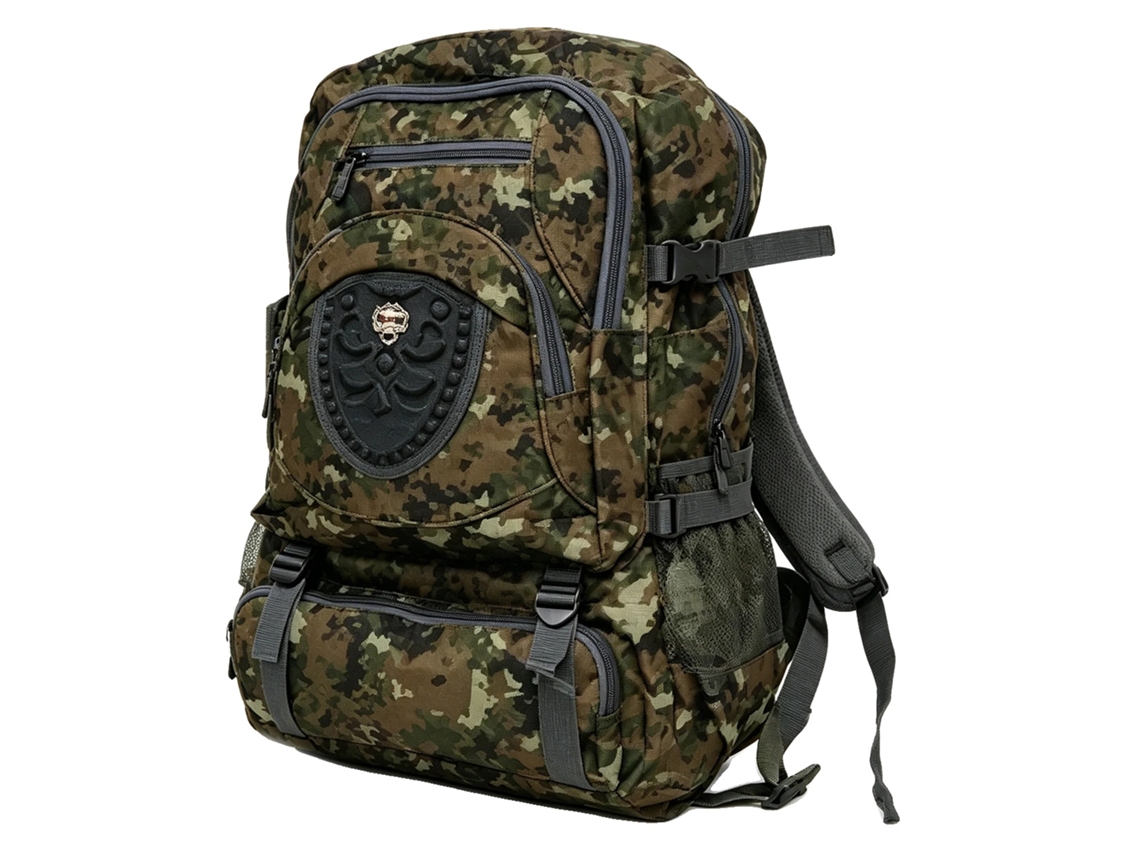 Mochila, Grande Capacidade, Design Ergonômico, Verde Exército