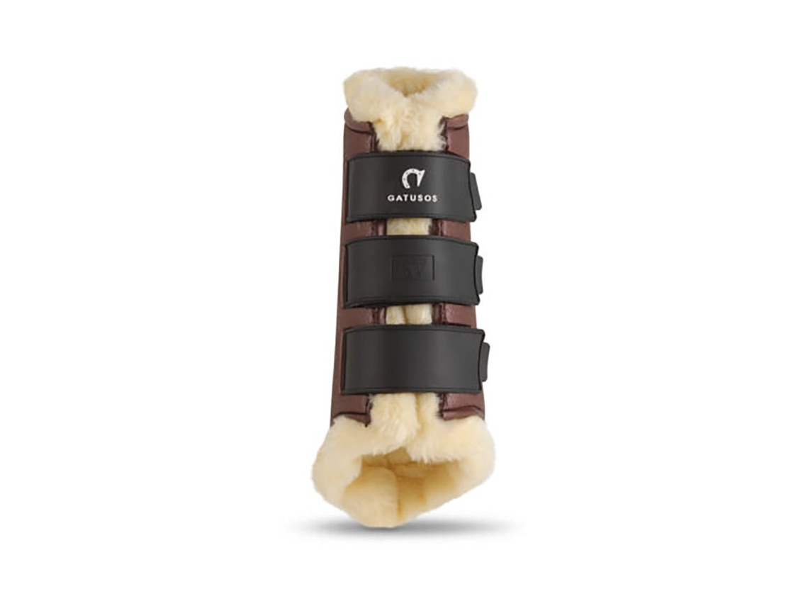 Botas Frontais Royal Shearling Douradogatusos