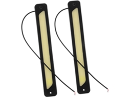 Soimiss Luzes Diurnas De Led Universais Para Carros, Conjunto De 2, Resistentes À Água, Silicone Flexível, Fáceis De