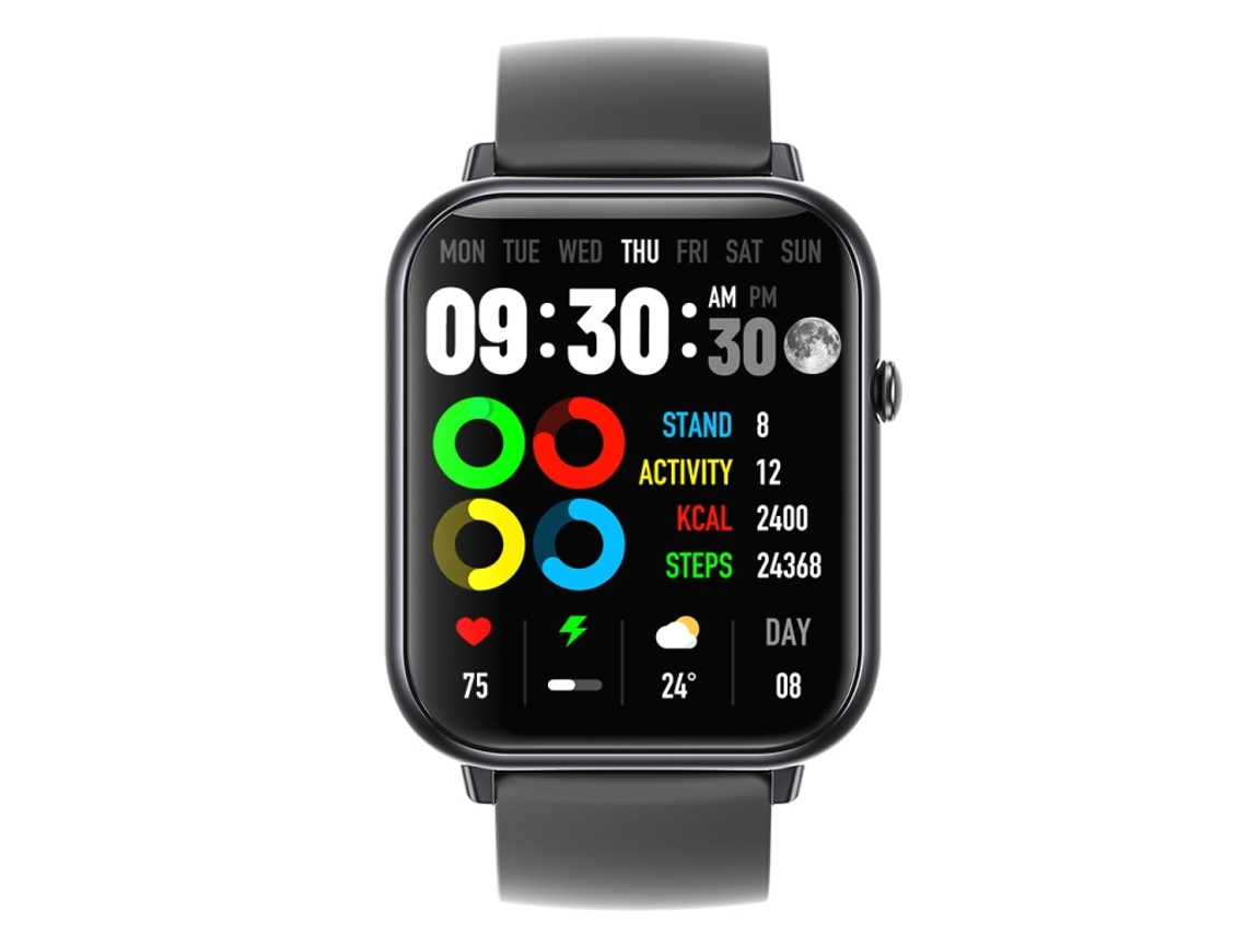 (cinza) Smartwatch Esportivo E De Negócios À Prova D'água Com Tela Hd De 2,1 Polegadas