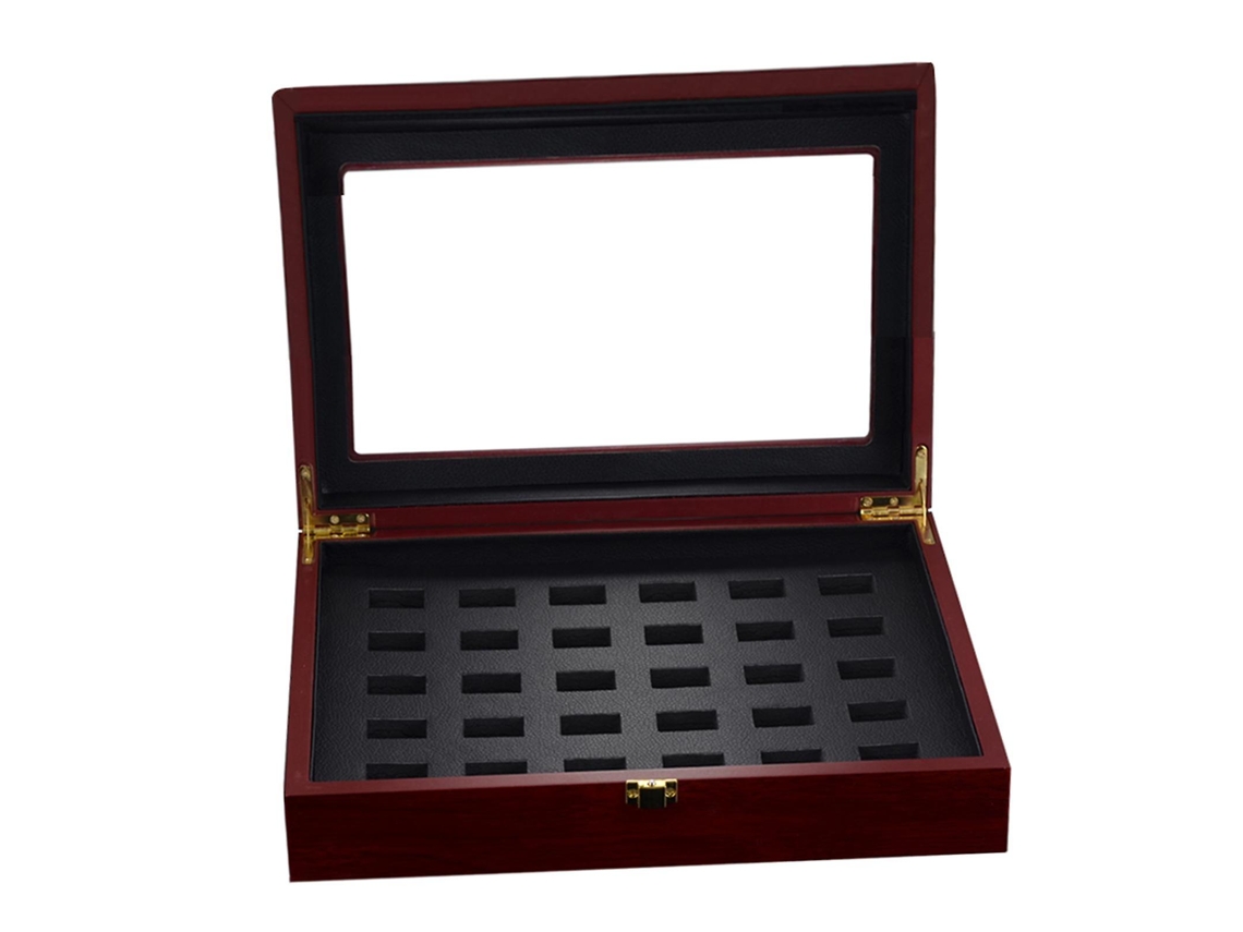 Organizador De Joias Vintage Multifuncional Com Duas Camadas E Fechadura. Hengjian
