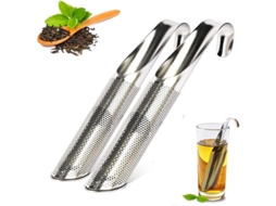 Infusor de Chá, Coador de Inox 304 2 Peças S/MARCA