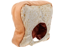 Gorro De Pelúcia Quentinho, 100% Algodão Pp Macio E Aconchegante, Acessório Original Para A Cabeça.