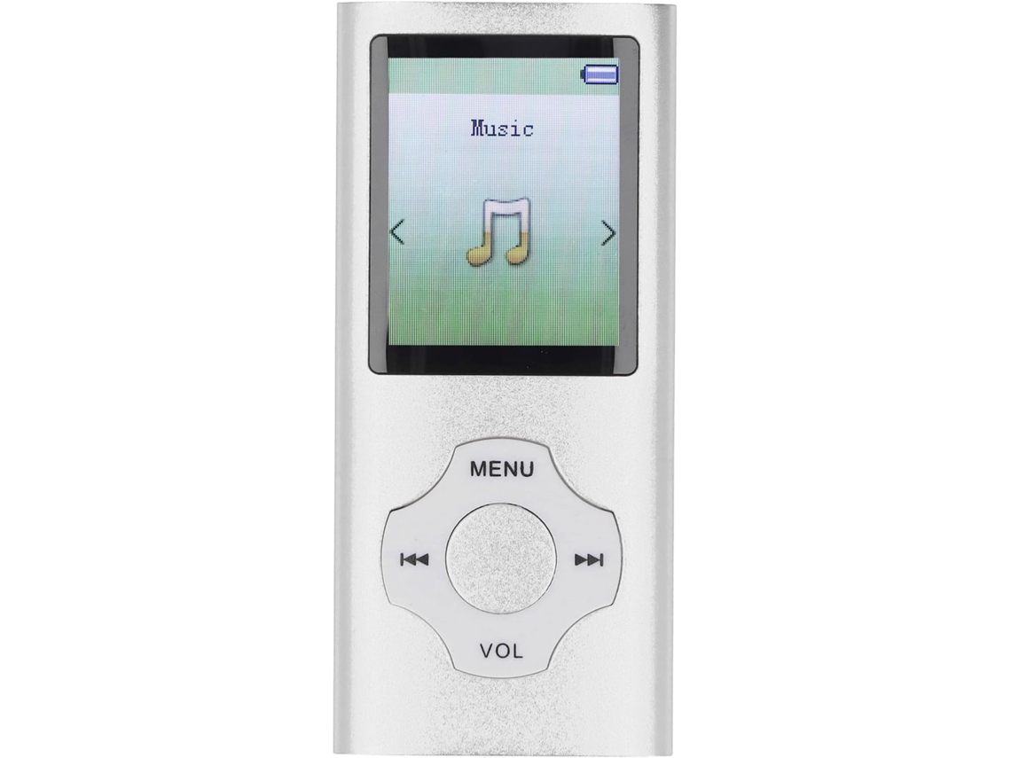 Reprodutor de MP3/MP4, tela de 1,8 polegadas, reprodutor de música portátil com cartão de memória de 68 GB, suporta até 128 GB, áudio HiFi.