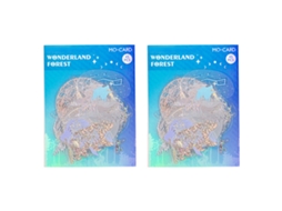 90 Pcs Autocolantes Holográficos Brilhantes e Transparentes para Scrapbook NEVEANCE