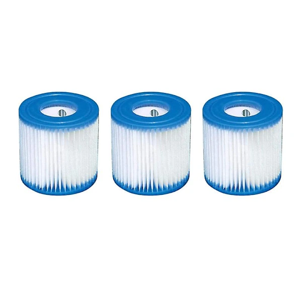 3 Peças de Cartucho de Filtro Tipo H para Piscina instalação simples AQUAFORGE