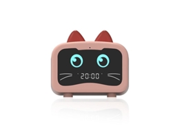 2026 caixa de Som Bluetooth 2025 Multifuncional Led Recarregável Som Alto Qualidade Gato Rosa