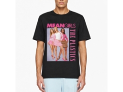 Rockinstone Mean Girls The Plastics Black T-shirt Size:s