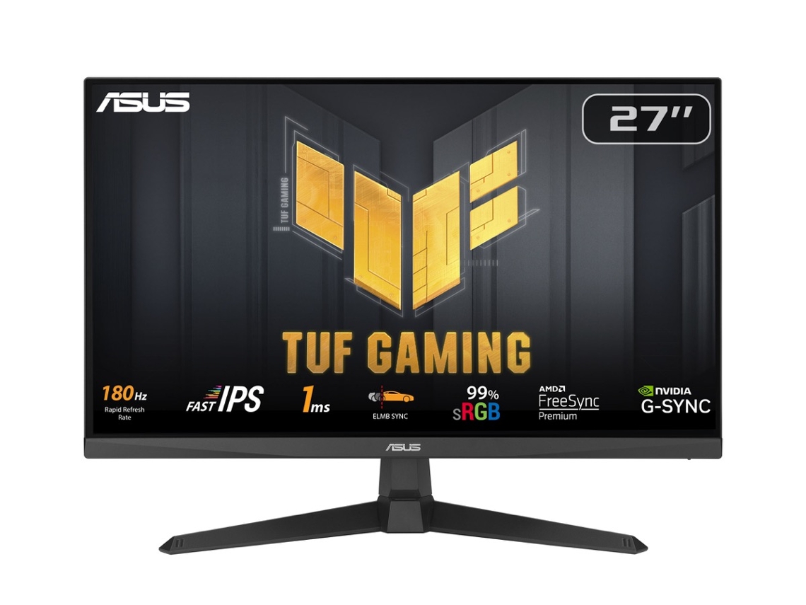 Monitor Gaming ASUS TUF VG279Q3A (27'' - 1 ms - 180 Hz)